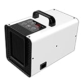 AIRAS Digitaler Ozongenerator & Negativer Ionen Generator 2-in-1 Luftreiniger 30.000mg/h, Ozonmaschine mit täglicher Zyklusfunktion, Rauchgeruchsentferner Geruchseliminator für Zuhause und Auto