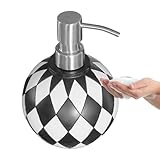 Wiederaufladbare Seifenpumpen | Seifenspender für Badezimmer | Seifenspender für die Hände im Badezimmer, Seifenspender für das Geschirr im eleganten Design mit Pumpe