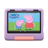 Das neue Fire HD 8 Kids-Tablet, 8-Zoll-HD-Display, für Kinder von 3 bis 7 Jahren, 2 Jahre Sorglos-Garantie, kindgerechte Hülle, 32 GB (2022), violett