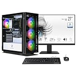 Ankermann Gaming Power V3 Bundle | Intel Core i7-12700F | Nvidia GeForce RTX 4070 12GB | 32GB DDR5 RAM | 1TB NVMe SSD | Windows 11 | WLAN & Bluetooth | 27 Zoll Monitor | Maus & Tastatur | Libre Office