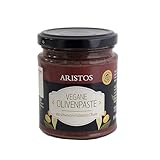 ARISTOS Olivencreme aus Kalamata Oliven | Oliven Pesto vegan und vegetarisch, Tapenade geeignet als Brotaufstrich, verschiedene Verwendungszwecke für die Ernährung, Olivencreme aus Griechenland