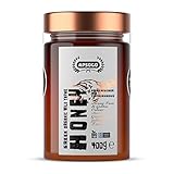 APSOGO Bio Thymianhonig - Reiner Honig aus Kreta in Griechenland - Reicher Geschmack & goldene Farbe (400g)