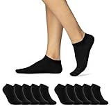 10 | 20 | 30 Paar Sneaker Socken Herren Damen Schwarz Weiß Grau Baumwolle 16900 (10x Schwarz 39-42)