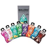 Bolero KIDS MIX 24x3g | Saftpulver ohne Zucker, gesüßt mit Stevia + Vitamin C | geeignet für Kinder, Sportler und Diabetiker | glutenfrei und veganfreundlich