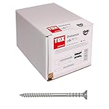TOX Justierschraube Distance – 6 x 80 mm – Stufenlose, millimetergenaue Justierung – 100 verzinkte Justierschrauben – 9010104