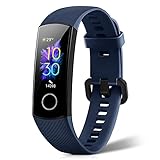 HONOR Band 5 Smartwatch Armband mit Pulsmesser,Wasserdicht IP68 ， Schlafmonitor Fitness Tracker Blau