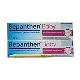 BEPANTHEN® Windelpflege SALBE WUND- UND HEILSALBE 30g x 2 kunst = 60 g, Nappy Care Ointment, Windelcreme, Babypflege, Wundschutzcreme, Pantenol, PflegecremHautregeneration MiL4 Bleistift