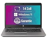 HP EliteBook 840 G3 14 Zoll Full HD Laptop Intel Core i5-6300U@ bis zu 3 GHz 8 GB 256 GB SSD mit Windows 11 Pro & GRATIS Antiviren-Software inkl. 12 Monate Garantie (Generalüberholt)