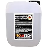 ISOLATECH Propylenglykol 5L-Kanister, Propylenglykol 99,9% in Pharmaqualität 1,2 Propandiol (Inhalt 5kg)