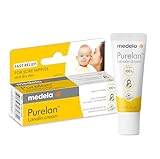 Medela Purelan Lanolin Brustwarzensalbe – Schnelle Hilfe bei beanspruchten Brustwarzen und trockener Haut in der Stillzeit – Natürlich, hypoallergen, ohne Duftstoffe – In Reisegröße – 7 g