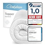 Dailydream viscoelastischer Matratzentopper “Model M“ mit Memory Foam Effekt, 140x200x5cm, Edition Standard