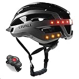 LIVALL Unisex – Erwachsene MT1 Musik, Rücklicht, Blinker, Navigation, Anruffunktion und SOS-System Fahrradhelm, schwarz/anthrazit, M (54-58 cm)