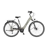 FISCHER E-Bike City CITA 3.3i, Elektrofahrrad für Damen und Herren, RH 50 cm, Mittelmotor 65 Nm, 36 V Akku