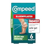 Compeed Blasenpflaster Extreme– Hydrokolloid-Pflaster für extra starken Schutz bei Blasen an den Fersen,6 Stück (1er Pack)