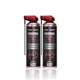 2x WerkXheld Multi-Spray Multiöl 500ml – Multifunktionsöl, Kriechöl & Rostlöser mit Korrosionsschutz. Hochwertiges Schmiermittel