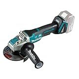 Makita DGA520ZX1 Akku-Winkelschleifer 18V mit Paddelschalter (ohne Akku, ohne Ladegerät), Petrol