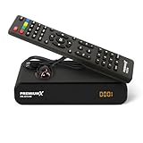 PremiumX Sat Receiver HD 221S FTA HD Digital DVB-S2 Mini Satelliten-Receiver für Satellitenschüssel, FullHD TV, HDMI, SCART, USB Multimedia-Player, Astra vorprogrammiert