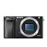Sony Alpha 6000 Systemkamera (24 Megapixel, 7,6 cm (3') LCD-Display, Exmor APS-C Sensor, Full-HD, High Speed Hybrid AF) inkl. SEL-P 16-50 mm und SEL 55-210 mm Objektiv, 120 x 66,9 x 45,1 mm, schwarz