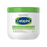 Cetaphil Feuchtigkeitsspendende Gesichts- und Körpercreme, für trockene Haut, empfindlich und beschädigt, Feuchtigkeit bis zu 48 Stunden, angereicherte Formel, parfümfrei, Format 450 g
