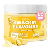 He-Ju Flavour Pulver Banane vegan, Geschmackspulver ohne Kalorien mit Bananen Geschmack, 1x 250g