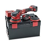 Akku-Exzenterpolierer mit Zwangsantrieb XCE 8 125 18.0-EC/5.0 Set | 18 Volt, 2x 5,0 Ah Akkus in L-Bo