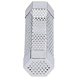 Barbecue Generator Mesh of Mesh Barbecue Box Barbecue Generator Tube Stable Stainless Steel Hexagonal 304 304 Grill for Barbecue Foods (Length 15.4CM*High 5CM【Order selection:)