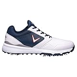 Callaway Golf Chev LS Golfschuh, wasserdicht, Weiß / navy / rot, EU 44