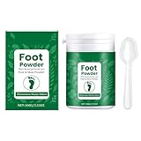 Fußpuder – praktischer Stinky Feet Freshener Talkum | Leichter Fußgeruch Talkum | Liminiert Geruch, weiche Füße für Fitnessstudio, Wandern, Arbeit, heißes Wetter und den täglichen Gebrauch