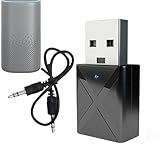 Kabelloser USB-Adapter, kabelloser Empfänger | 5.0 Dongle kabellos | 2-in-1 USB-Sender Computer Receiver TV Plug & Play für die Arbeit aus der Ferne