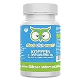 Koffein Lutschpastillen - Qualität aus Deutschland - 100mg Koffein mit Sofort-Wirkung - wirkt schneller als Koffeinkapseln und Koffeintabletten - laborgeprüft - ohne Zusätze - Mach dich wach!®