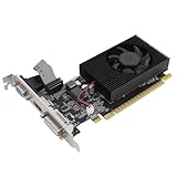 VBESTLIFE GT740 4GB Graphics Card, DDR3 128 BIT GPU, PCIE 3.0 X16 Gaming -Grafikkarte für Desktop -Computer mit DVI, VGA, HDMI -Ports