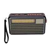 Radio -Lautsprecher Vintage Tragbare Solar -Batterie -Outdoor -Notbeleuchtung Im Freien