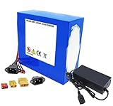 E-Bike Lithium-Akku 60V 50Ah 16S4P Li-Ion Akku Mit 67,2V Ladegerät Für 1000W-3000W E-Bike Motorrad Akku Versand Inklusive XT90+DC