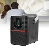 Tragbarer WLAN-Projektor mit Bluetooth, Tragbarer 6K-Filmprojektor für den Außenbereich, 2000 Lm, 4D/4P-Keystone-Zoom, Mobiles Theater, für Telefon, Stick, Laptop, HDMI, USB,