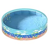 Planschbecken für Kinder – PVC-Badewanne, faltbar, nicht aufblasbar, für Kleinkinder, tragbare Badewanne für Kinder, Jungen, Haustiere