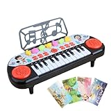 JVAN Tastatur für Kinder | Multifunktions-E-Piano - Musikspielzeug für Mädchen und Jungen im Alter von 3–6 Jahren, Lernspielzeug für Anfänger, Klaviertastatur