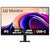 LG 32U631A-B Monitor PC 80 cm [31.5] 2560 x 1440 Pixel Quad HD Nero (32 IPS QHD 100Hz Monitor with HDMI)