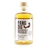 Fang die Nuss! | Premium Haselnusslikör | Weich. Goldig. | 18% Vol. Alkohol | Geprüft von Eichhörnchen aus der Region | Charity Geschenk | 0,5l | Genießen & Gutes tun