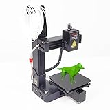 YUEHISY 3D -Drucker, Vollständig mit Allen Metalldüsen Schnellen Erwärmung, PLA/TPU -Kompatibilität, 4x4x4in -Kompaktgröße (Black)