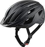 ALPINA PARANA - Leichter, Individuell Anpassbarer Touren Fahrradhelm Mit Fliegennetz Für Erwachsene, black matt, 51-56 cm