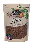 Alucra Mandeln geräuchert mit Puderrauchsalz Vorteilspaket 4 x 1kg - BBQ-Geschmack durch Röstung - Würzig & knusprig - Großmenge für Gastronomie, Events, Küche - rauchig, frisch & Luftdicht verpackt