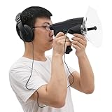 Parabolantenne Richtmikrofon, Monokulares 8X-faches Fernhören, Teleskop zum Abhören von Vögeln, Bush Walking, Jagd, Angeln, Camping-Werkzeuge