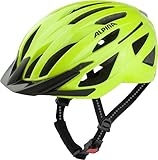 ALPINA Gent MIPS - Reflektierender, Optimal Sichtbarer & Sicherer MIPS Fahrradhelm mt Fliegennetz Für Erwachsene, be Visible Gloss, S (51-56 cm)