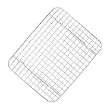 SOLUSTRE Grillgrillnetz stehendes Backregal Edelstahl -Backregal Backofen-Backrost kleines Kühlregal ofenfester Backrost Kühlregal backen Grillregal Grillstange Rostfreier Stahl Silber