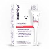 Multi-Gyn FloraPlus Intimcreme 5ml - Behandlung für vaginale Infektionen (Candidiasis) - 5 Einzeldosis-Tuben - Sofortige Linderung von Juckreiz, Reizungen und Reduzierung von Ausfluss. Mit Prebiotika