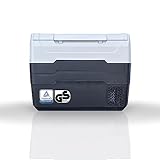 RGBer® TG-Serie| Auto Kühlbox, Kompressor Kühlbox 40 Liter, 2in1 Doppelzone Kühl- & Gefrierfach, 12/24 V 230V Kühlung bis -20 °C für Auto, LKW, Camping.