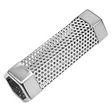 Pellet Smoker Tube Edelstahl BBQ Pipe 8.03 Zoll Hocheffizienter Infuser Geschmacksverstärkendes Grillzubehör für Hinterhof BBQ, Camping & Heckklappe