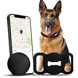Nasuanata Tracker, Ohne ABO Positionstracker mit Silikonschale, Kein GPS Gerät zur Überwachung funktioniert mit Find My (nur iOS) (Schwarz)