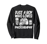 Bestes Fotografie-Design für Jungen und Kinderkameras Sweatshirt