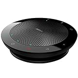 Jabra Speak 510 Speaker Phone - Unified Communications Certified Portable Conference with USB – Connect with Laptops, Smartphones and Tablets, Schwarz